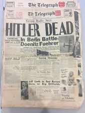 world war 2 newspaper for sale  TELFORD