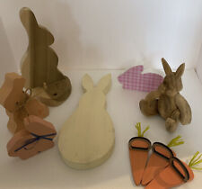 Wooden rabbits wooden for sale  Springfield
