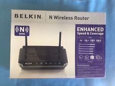 Vtg Belkin F5D8233-4 N Wireless Router MIMO Enhanced Speed & Coverage+Orig box for sale  Shipping to South Africa
