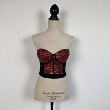 Red sequined strapless for sale  American Canyon