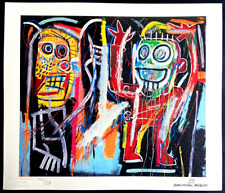 Jean-Michel Basquiat Litografia- (De Kooning Keith Haring Roy Lichtenstein] segunda mano  Embacar hacia Mexico