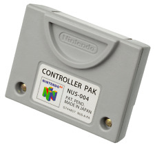 Nintendo 64 CONTROLLER PAK N64 Original NUS-004 NUS-A-PA G744857 Memory Card comprar usado  Enviando para Brazil