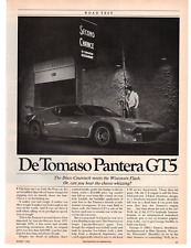 Tomaso pantera gt5 for sale  Middletown