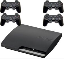 Consola Sony PlayStation 3 PS3 GARANTIZADA - Negra - 4 Controladores - HDMI - EE. UU. segunda mano  Embacar hacia Argentina