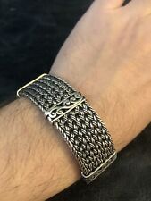 Men silver bracelet for sale  Springfield