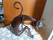 Sculpture chat tôle d'occasion  Biars-sur-Cère