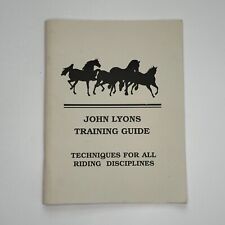 John lyons training for sale  Mayo