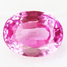 13.90 Ct Certified Oval Cut Loose Gemstones Natural Beryl Bixbite Pink for sale  Shipping to South Africa