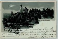 13165913 - 8960 Kempten Burgalde von der Boleite from lithography/moonlight for sale  Shipping to South Africa
