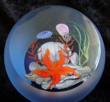 Correia Limited Edition Paperweight Sea Life Frosted Glass 34 of 200 Signed for sale  Shipping to South Africa