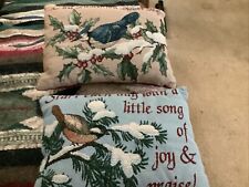 Vtg. tapestry pillows for sale  Roanoke