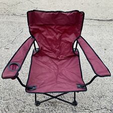 Trail Folding Outdoor Camping Chair with Cup Holder And Carrying Sleeve - Red for sale  Shipping to South Africa