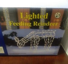 Lighted white reindeer for sale  Federal Way