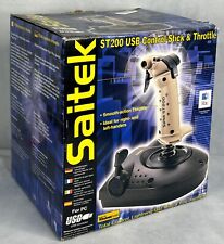 Saitek ST200 Joystick Flight Stick Simulador PC Controlador de computadora USB - NUEVO, usado segunda mano  Embacar hacia Argentina