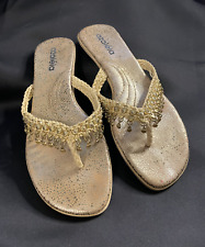 Azaleia sandals gold for sale  New York