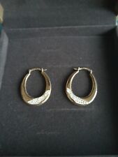 9ct gold creoles for sale  SITTINGBOURNE