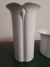 Vaso alto bianco usato  Crema
