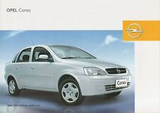 Opel Corsa Sedan car (made in EGYPT) _2002 Prospekt / Brochure, usado comprar usado  Enviando para Brazil