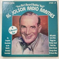 Jolson radio rarities for sale  DONCASTER