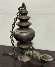 antique hanging oil lamps for sale  SWINDON