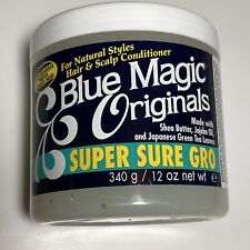 (NOVO) Condicionador Blue Magic Originals Super Sure Gro Cabelo e Couro Cabeludo 12 oz, usado comprar usado  Enviando para Brazil
