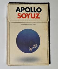 Paquete de cigarrillos vintage auténtico de vuelo espacial Apolo Soyuz de los Estados Unidos segunda mano  Embacar hacia Mexico