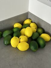 Plastic lemons limes for sale  MARKET HARBOROUGH