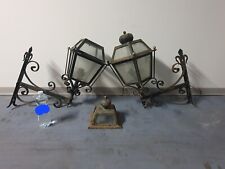 Antica coppia lampade usato  Italia