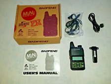 Baofeng Mini Travel Mate FM Transceiver UHF 400-470 MHz With PTT, used for sale  Shipping to South Africa