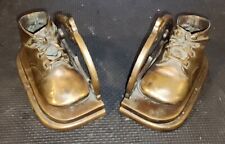 baby shoe bookends bronzed for sale  Melrose