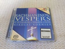 Rachmaninov vespers korniev d'occasion  Florac