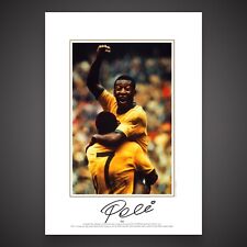 Pele signed photo for sale  CHRISTCHURCH