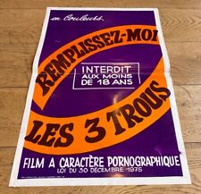 Remplissez trous affiche d'occasion  Nancy-