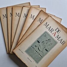 De Mar a Mar. Revista literaria masculina. 7 números. Colección completa comprar usado  Enviando para Brazil