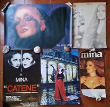 Mina poster catene usato  Italia