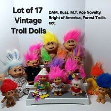 Lote de 17 muñecas troll vintage DAM, RUSS, Bright of America, M.T., Forest, etc. segunda mano  Embacar hacia Argentina