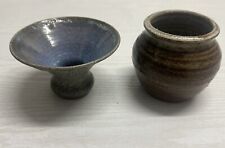 Two studio pottery for sale  CANNOCK