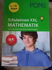 Pons schulwissen xxl gebraucht kaufen  Roßdorf