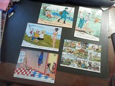 Lot humorous postcards d'occasion  Expédié en Belgium