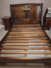 Mahogany double bed for sale  TELFORD