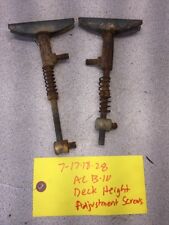 Allis Chalmers B-10 Deck Height Adjustment Screws for sale  Shipping to Canada