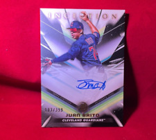 2023 Bowman Inception Juan Brito Rookie Auto #/399 BPA-JBO | Cleveland Guardians comprar usado  Enviando para Brazil