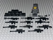 Usado, Lego tijolo atirador tático atirador soldado militar minifigura com armas comprar usado  Enviando para Brazil