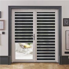 Luckup Horizontal Window Shade Blind Zebra Dual Roller Blinds Day & Night, used for sale  Shipping to South Africa