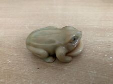 Stone frog netsuke for sale  MONTROSE