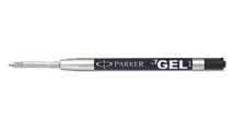 Refil de tinta preta gel Parker Quink para canetas retráteis ponta média (pacote com 1) comprar usado  Enviando para Brazil