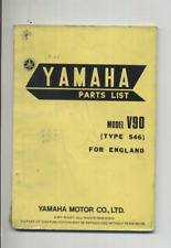 Used, Yamaha V90 (75-79) Parts List Catalogue Book Manual V 90 546 Autolube-90 DY01 for sale  Shipping to South Africa