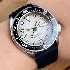 Used, Small SKX 37mm NH36 Diving Mechanical Watch Men Week Day 120 click Ceramic Inset for sale  Shipping to South Africa