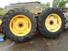 Ford  5000 Tractor 16.9 x 30 - 8 Stud Rear Rims/Tyres (Pair) - NVC705F for sale  Shipping to Ireland