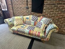 Patchwork seater sofa for sale  SOUTHSEA